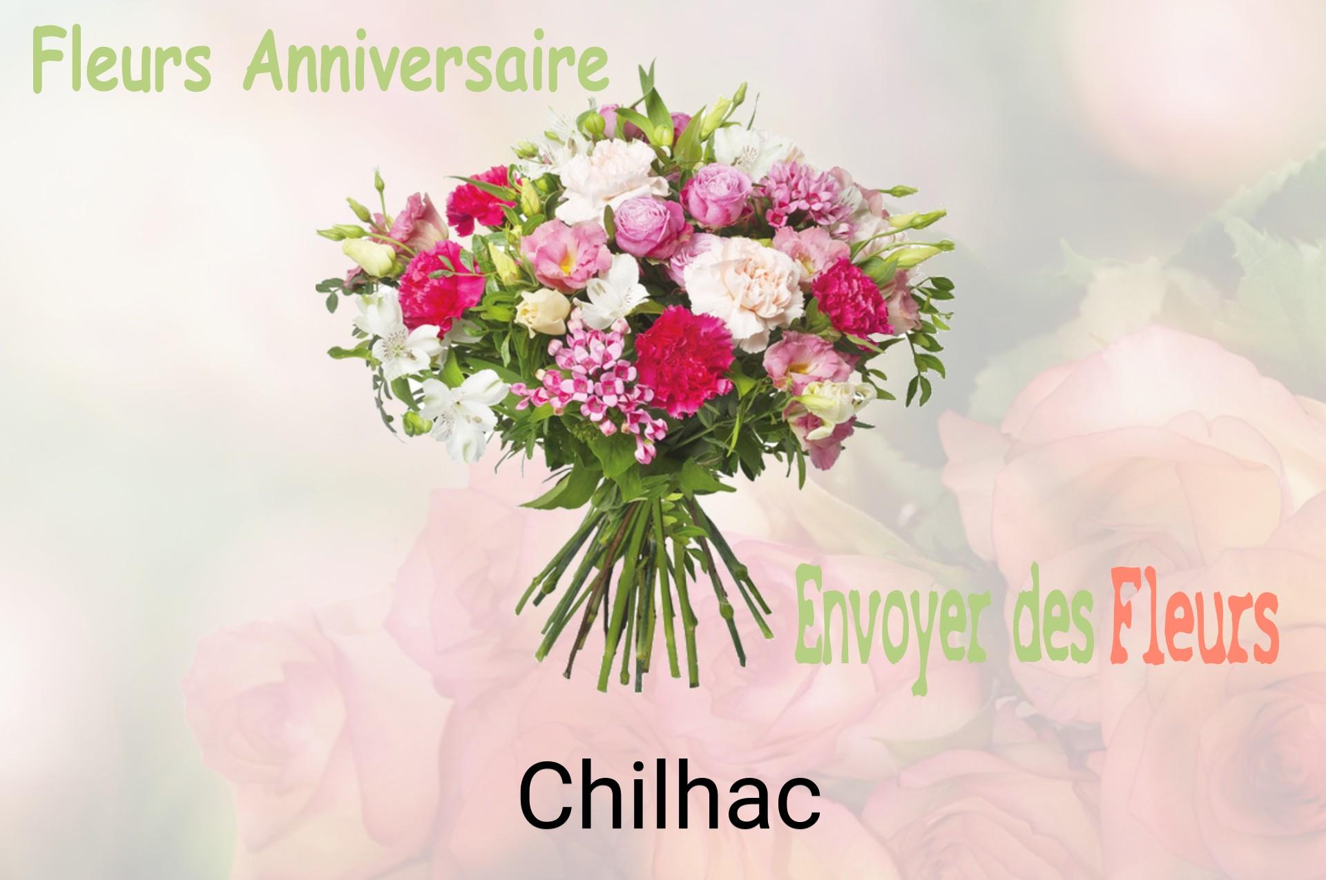 Bouquet de fleurs d’anniversaire livré à Chilhac